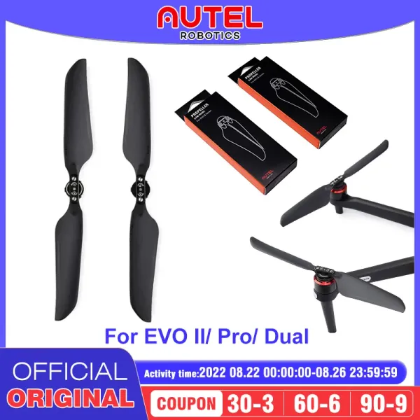 Аксессуары Autel Robotics Evo II Propellers Lownoise для Autel Robotics Evo II/ Pro/ Dual Camera 8K 6K Двойной беспилотники аксессуары