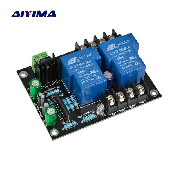 Amplificatore Aiyima UPC1237 2.0 Scheda di protezione degli altoparlanti ad alta potenza Modulo Affermazione di prestazioni affidabili 2 canali per amplificatore Hifi fai -da -te