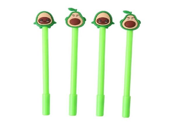 Kawaii Candy Color Emoticons Avocado Gel Pen Aleator