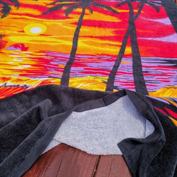 ldesigner badetuch hawaiianinselstil kokosnussbaum rein Baumwolle übergroße Badetuch Street Hip-Hop Schwimmstrand Sporttuch