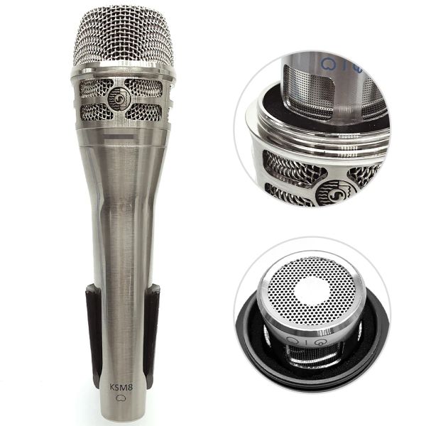 Mikrofonlar Shure için Profesyonel Dinamik El Mikrofon Mikrofon Klipli Klip Karaoke Kablolu Mikrofon Yüksek Kaliteli Stereo Studio Mic