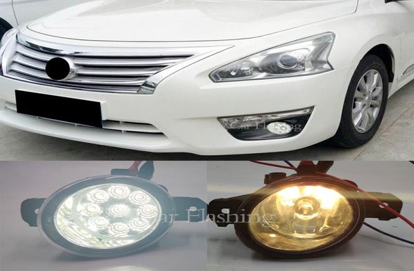 Fog Lights LED LIGHT LIGHT per Nissan Sentra Qashqai J10 Xtrail T31 T30 Primera Teana Altima Maxima Almera 20012015 Headlight6369538