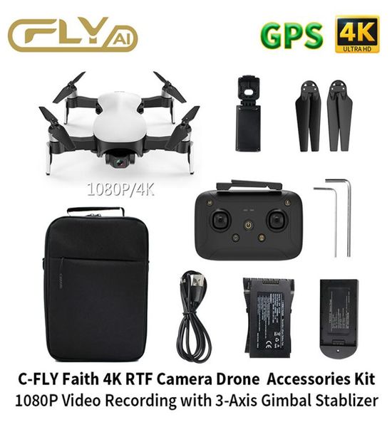 Aurora 5G WiFi FPV Fırçasız Motor 1080P4K HD Kamera GPS Çift Mod Konumlandırma Katlanabilir RC Drone Quadcopter RTF Sinek 12km A0589388288