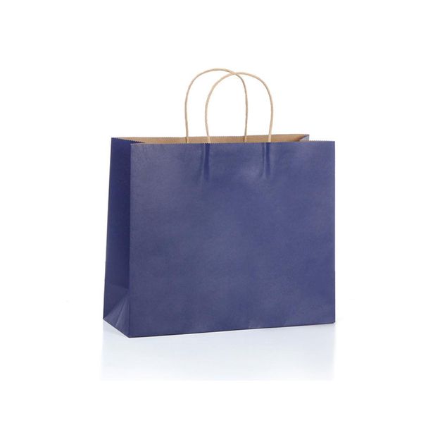 100 PCs Kraft Paper Retail Shopping Merchandise Party Gift Bags 12Quotx4quotx10Quot com cabo de corda2415995