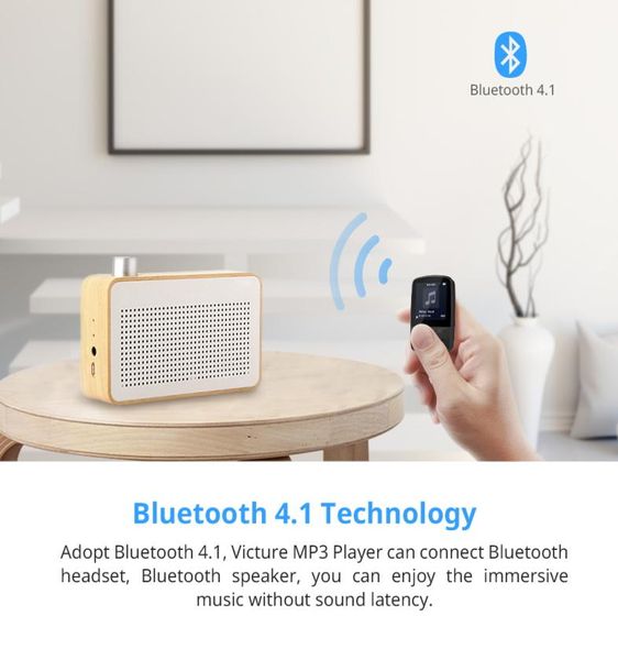 Mağdur mp3 çalar bluetooth klip 16GB müzik çalar FM Radyo Ses Kaydedici Obooks Pedometre Koşmak İçin Pedometre