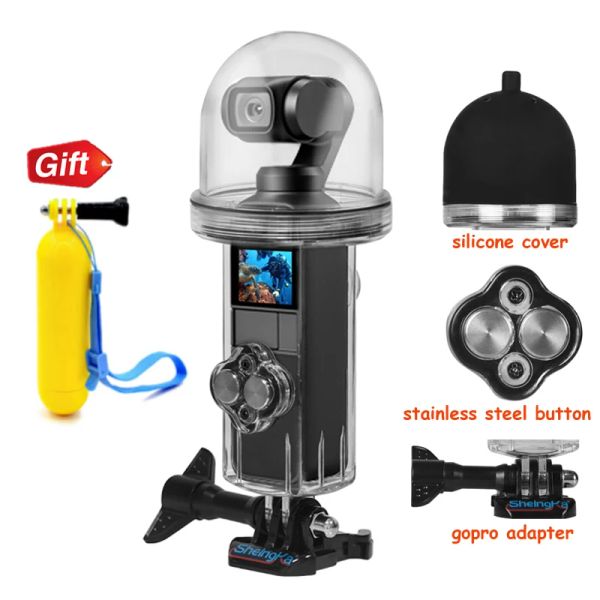 Custodia da immersione gimbal per DJI Osmo Pocket Waterproof Gust protettivo Protezione Protezione per telecamera Protettore Osmo Osmo Accessori gimbali
