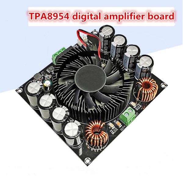 Verstärker TDA8954th Large Power Digital Audio Amplifier Board 420W Subwoofer Board Sound -Verstärker Audio für Stereo -Lautsprecher Dual 24V