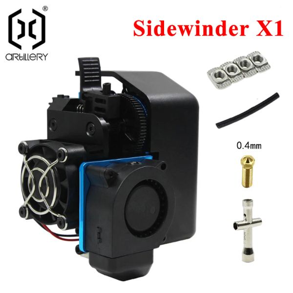 Das Abkühlen von 3D -Drucker -Artillerie -Extruder -Kit muss nicht neu installiert und für Sidewinder X1 und Geniusand Bumble geeignet sein