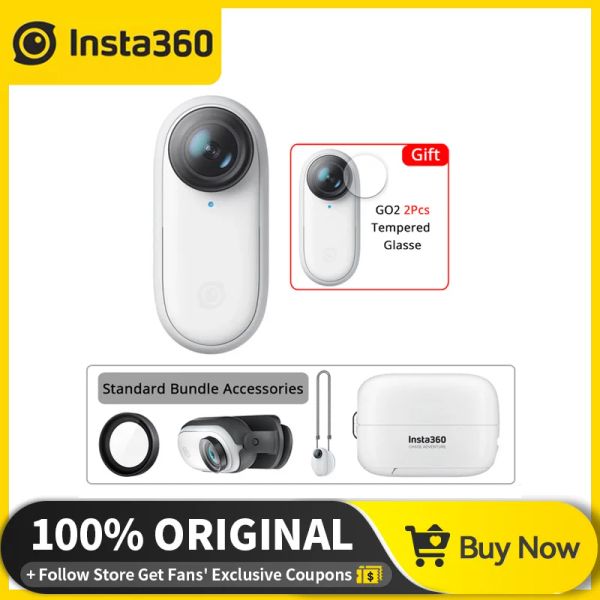 Telecamere Insta360 GO 2 64G Small Action Camera Mini Sport Vlog Camera Insta360 Go 2 64G