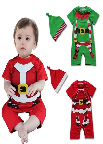 2 % Baby Christmas Santa Elf Costume Pomantu