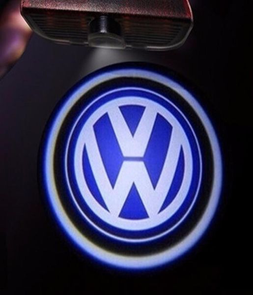 LED -Tür -Logo -Projektor -Licht für VW Passat B6 B7 Golf5 6 7 Jetta Mk5 Mk6 CC Tiguan Scirocco mit VW R Rine8561646