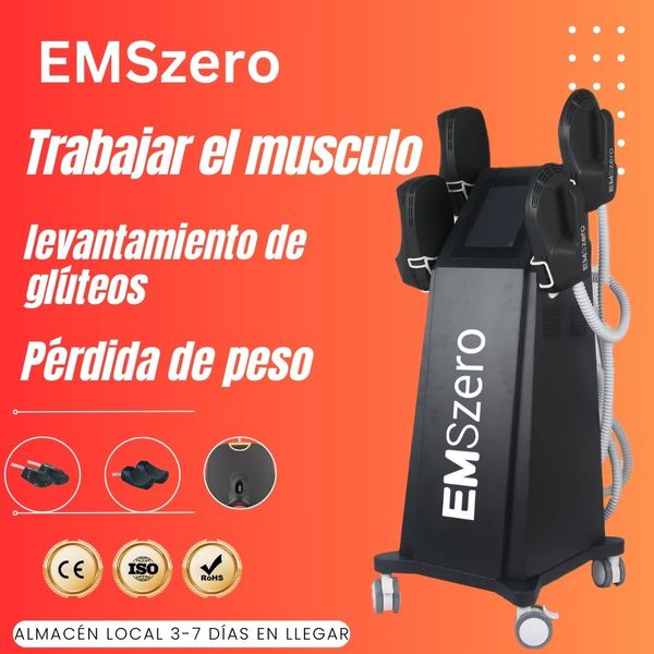 EMSLIM NEO 14 TESLA EMS EMS MUSCLE ELETRICA Slim 200Hz Emszero Rf Nova hi-emt macchina per stimolazione pelvica cuscinetto salone salone scultura