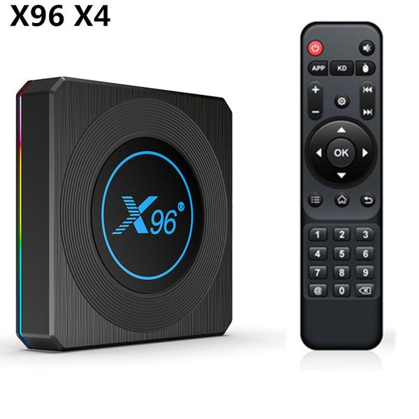 X96 x4 Android 11 Smart TV Box WiFi Media Player Set Top Box