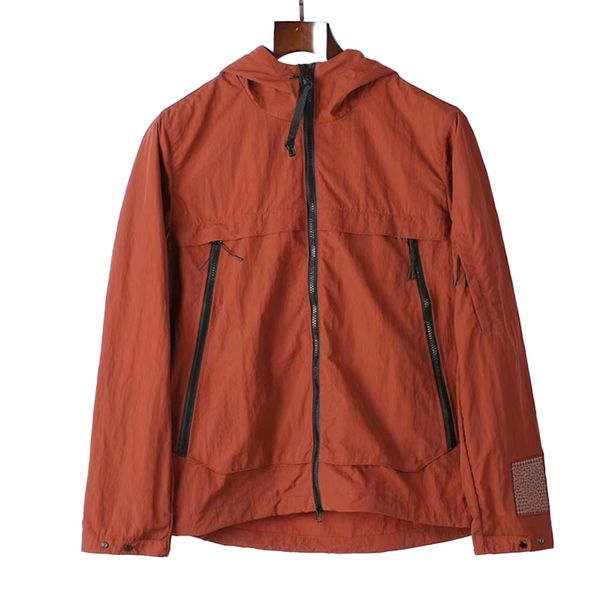 Herrenjacken Outdoor Sonnenschutzkleidung Männer Frühling Sommer Ultra-dünn atmungsaktive Sporthaut Windbreaker Topstoney Pure Color Trage Schnell trockener Anzug 772406