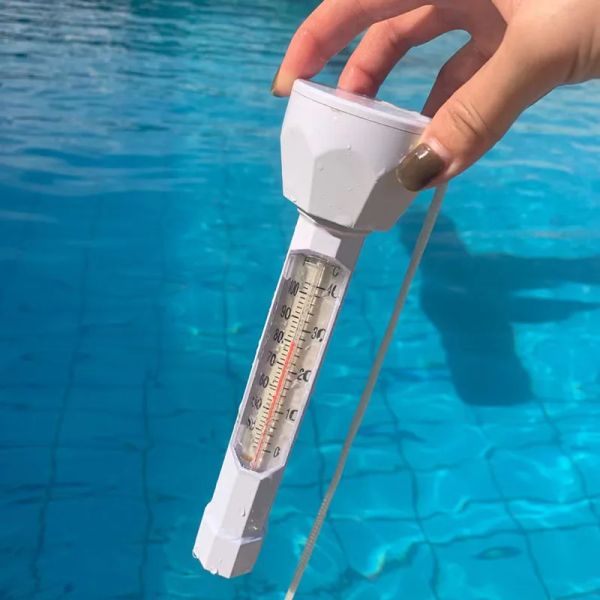 Werkzeuge Haushalt Kinder Erwachsene Schwimmbad Schwimmthermometer Heiße Spring Spa Pool Wassertemperaturmessungstromwerkzeug