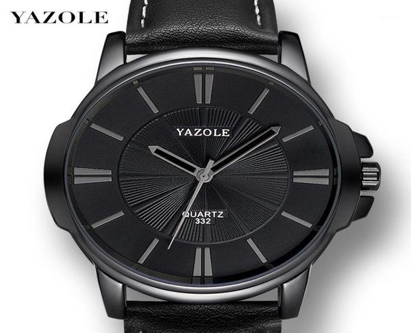 Yazole Watch Fashion Luxury Band Band Waterproof Quartz Watchs for Men Reloj Hombre Mens orologio Orologio casual Men Clocks17976914
