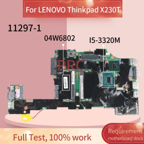 Материнская плата 04W6802 04y2036 04W6716 04x3740 для Lenovo ThinkPad X230T X230 ПАНДАТ I5320M Материнская плата ноутбука