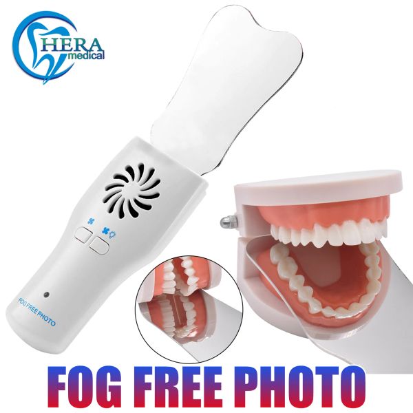 Adaptörler Dental Antifog Aynası Diş Oral Fotoğraf Reflektörü Defog Aynası Ortodontik Bukkal Oklüzal Lingual Diş Malzemeleri