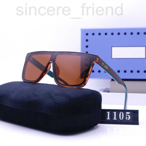 Sunglasses Designer Fashion Classic Designer para homens mulheres Piloto polarizado óculos de sol de grandes dimensões