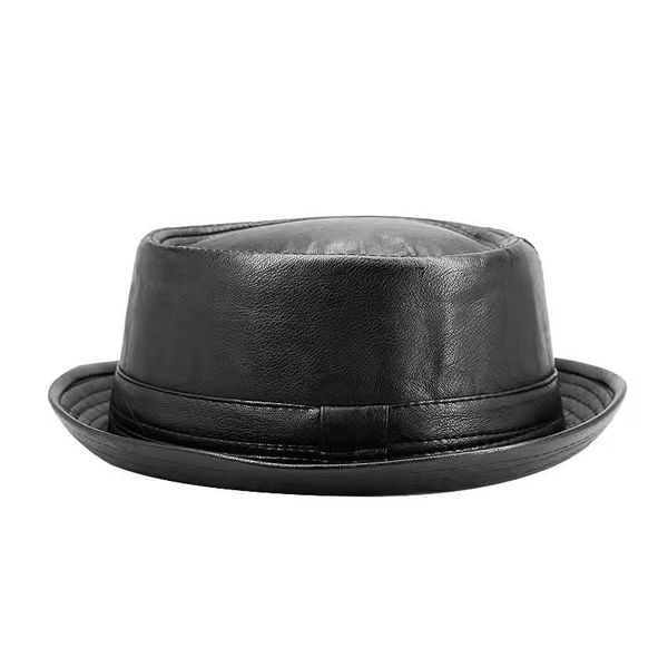 Cappello da top di fedora in stile britannico retrò per uomo maschio caldo inverno primavera focaccia jazz cappello da gentiluomo classico bowler bombettiere