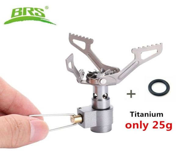 BRS3000T Mini Camping Herde Taschengasbrenner Titan tragbares Ultraleich W 1 Backup Oring Outdoor Picknick Überlebensfur9812038