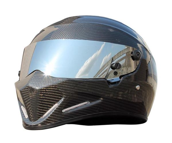 Motorradhelme Vollgesicht Kohlefaser Helm professionelles Rennsportkartier Dot Regenbogen Visor Motocross Off Straße Touring 7472923