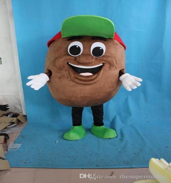 Mascotte vivido personalizzato di alta qualità Mr. Cee Beans Costume Cee Mascotte Mascotte Mascota per adulti Outfit Shipping GRATUITO9391438