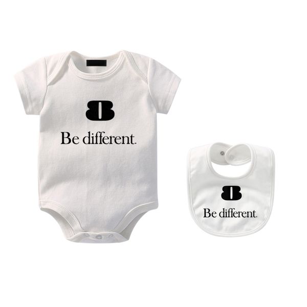 Trendy Bebek Lüks Ruspers Yeni doğan bebek Bodysuit Tasarımcı Erkek Kız% 100 Pamuklu Romper Marka Bebekler Çocuk Onesies Tulumlar SDLX Luck