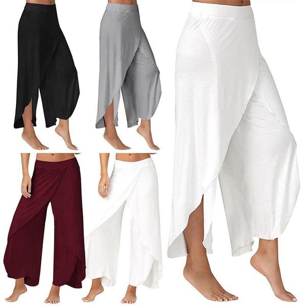 Fashion Outfit Women Wide Leg Pants Comfort Mandala Yoga Pantaloni a gamba aperta Gypsy Pantaloni fitness sciolti Hippie Pants Harem Aladdin JWVLA