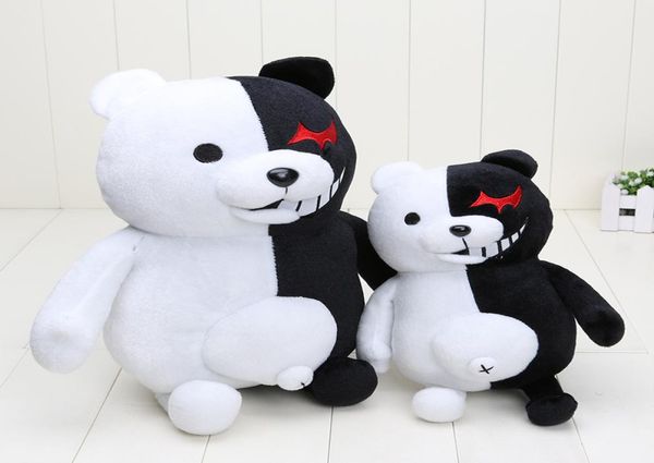 Dangan ronpa Super Danganronpa 2 Monokuma Black White Bear Plush Polsh Polped Bamboli di peluche Regalo di Natale Y2007233555940