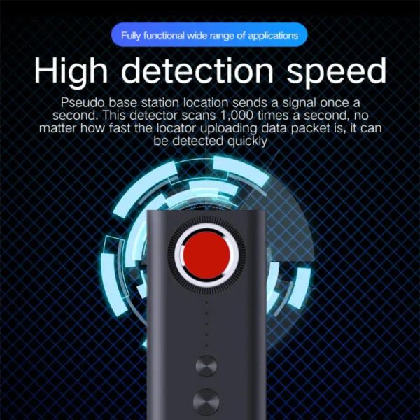 Detektor Ryra Wireless tragbares Hotel Antispy Hidden Camera Detektor verhindern, dass Laserdetektor -Auto -GPS -Locator Tracking Detectio überwacht