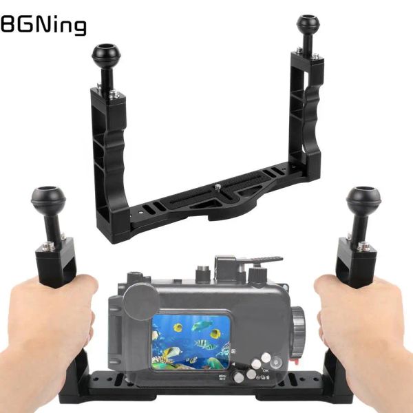 Kameras -Upgrade Unterwasser -DSLR -Kamera Handheld -Tablett -Halterung Stabilisator Rig Leuchtmittel für DJI Osmo für Gopro für Insta360 Mount