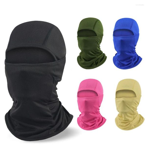 Berets 1PC Mode militärische taktische Balaclava Gesichtsmaske Armee Kopf Voll Schnee Motorrad laufen Ski für Männer Frauen