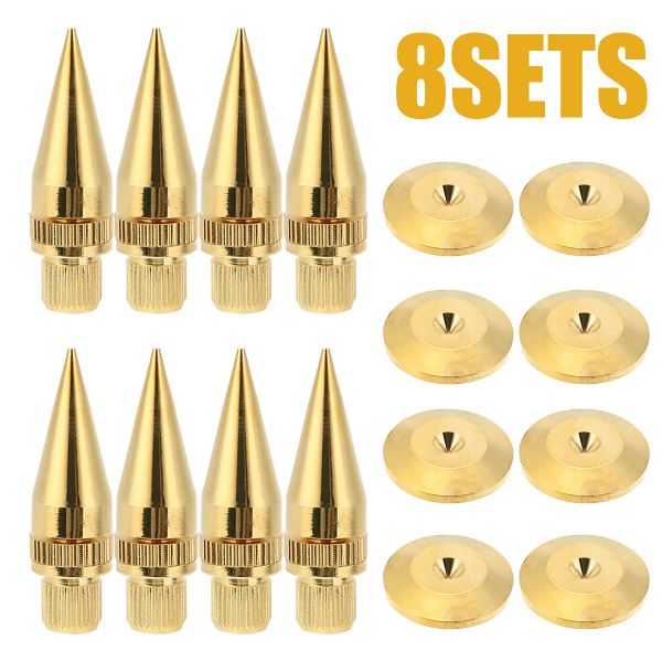 Усилитель Mayit 8sets Динамик Spike Golden Copper Изоляция конусных стойков+базовые накладные диски для M6*36 Hifi динамики динамика