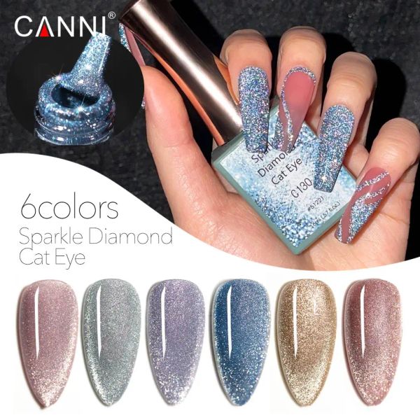 Gel Canni Super Sparkle Diamond Unh Nail Gel Polis