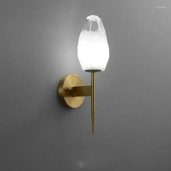 Настенная лампа декор в ванной комнаты
