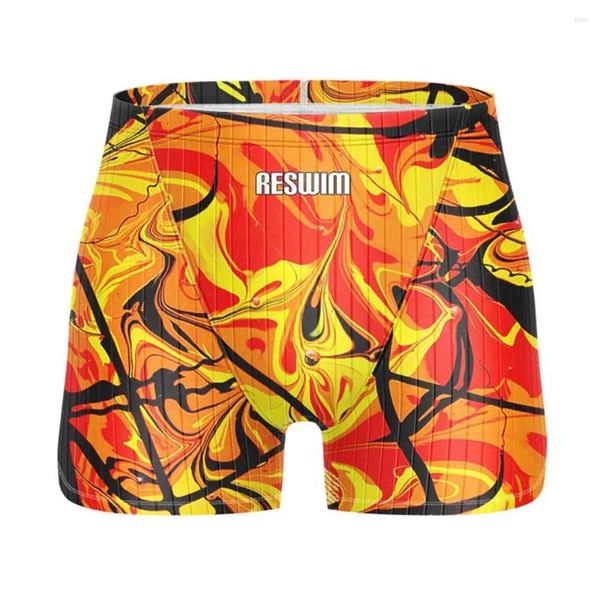 Herren Badebekleidung 2024 Schwimmshorts Ausdauer Sporttraining Badeanzug Pro Rennen Schwimmen Trunks Jungen Jammer Badeanzug