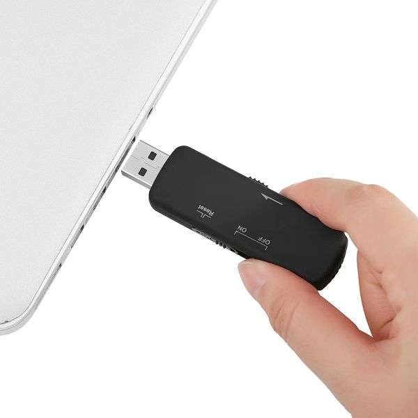 Registratore vocale USB Disk continuo a U con attivazione che registra 8 GB di circa 140 ore di registratore vocale intelligente