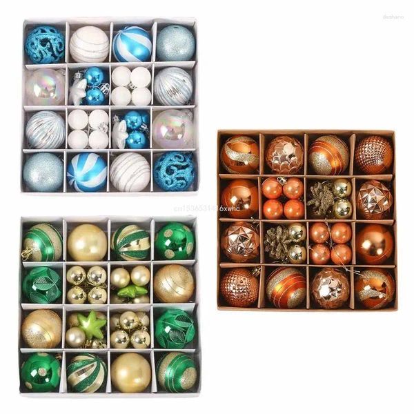 Decorazione per feste dropship Christmas Tree Baubles 1 Decorazioni set Ornamenti appesi