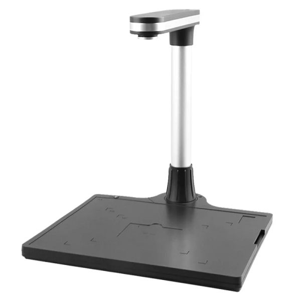 Presentatore Document Book Camera Q1280, 12 megapixel, nuova versione, scanner, copertura a velocità di messa a fuoco rapido A4 Supporto Windows High Definity