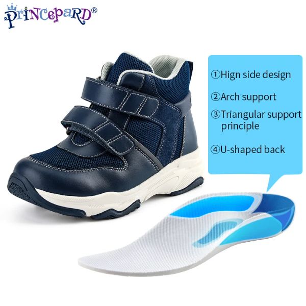 Sneaker Princepard calzature ragazze sneaker ortopediche con arco Supporto insole correttivo Autumn Spring Boys Sport Running Casual Shoes