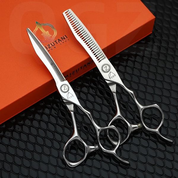 Mizutani Professional Hairdresser Ncissors Tools Tools 556068 -дюймовый VG10 Cobalt Steel Cutcure Sissosrs 240325