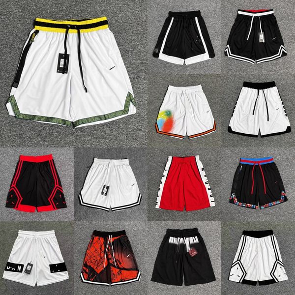 Neue Herren -Shorts American Sports Shorts Trend Casual Lose Modemarke Basketballhosen Running Fitnesshosen