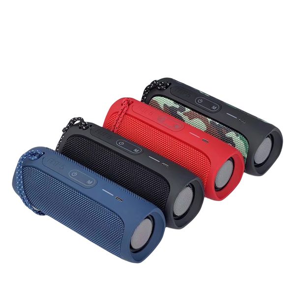 1pc Flip di alta qualità 5 Mini altoparlanti bluetooth wireless portatile IPX6 Altoparlanti impermeabili Musica di basso stereo per esterni TF FM Radio Altoparlante