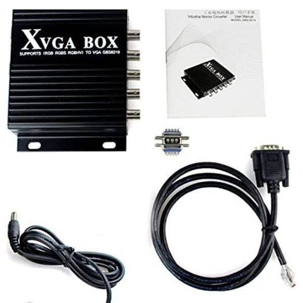 Accessoires Mool XVGA Box RGB RGBS MDA CGA EGA an VGA Industrial Monitor Video Converter GBS8219 Industrial Monitor Converter