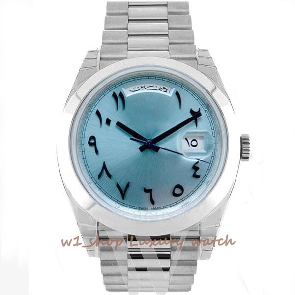 W1_SHOP Автоматические механические часы роскошные дизайнерские женщины смотрят мужские оротологии сапфир ват древние арабские часы