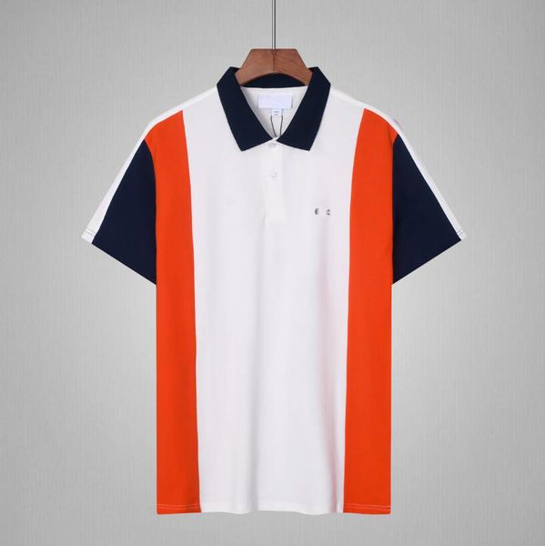 Camisa de pólo de venda quente de verão para homens Brand Polos Men Men Short Slova Sport Polo Man Casaco Frete grátis