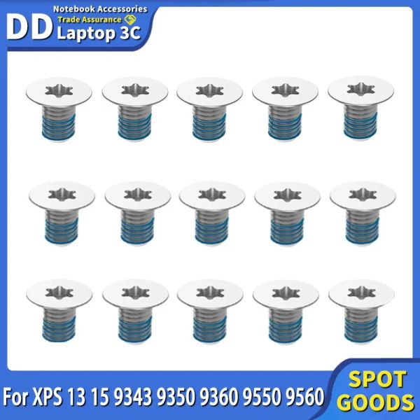 Teclados 10200 PCs parafusos de caixa de laptop para Dell XPS 13 15 9343 9350 9360 9370 9380 7390 9550 9560 5510 Série