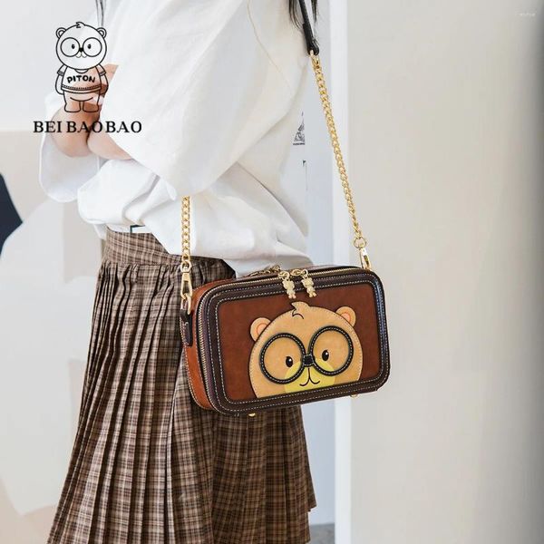 Abendbeutel Kettenbeutel für Frauen 2024 Mode für Frauen Menschenmassen Crossbody Small Square Vielseitige Kamera