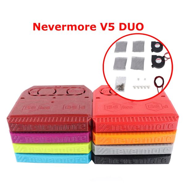 Topi BluRolls v2.4 Nevermore V5 Duo Micro Actived Carbon Filter Kit aggiornato Fans Sunon per Voron2.4 Trident Voron0.1 V0.2